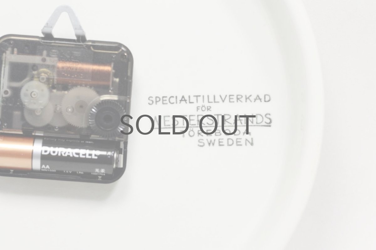 画像7: Rorstrand/ロールストランド&Westerstrand/壁掛け時計/グリーン&ブラック (7)