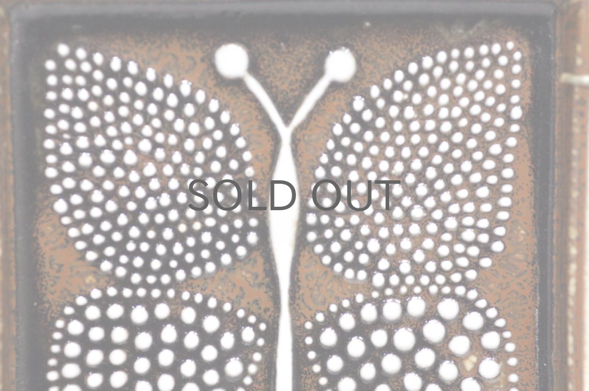 画像2: Rorstrand/ロールストランド/Sylvia Leuchovius/シルヴィア・レイショブス/絵皿壁掛け/蝶/Lサイズ (2)