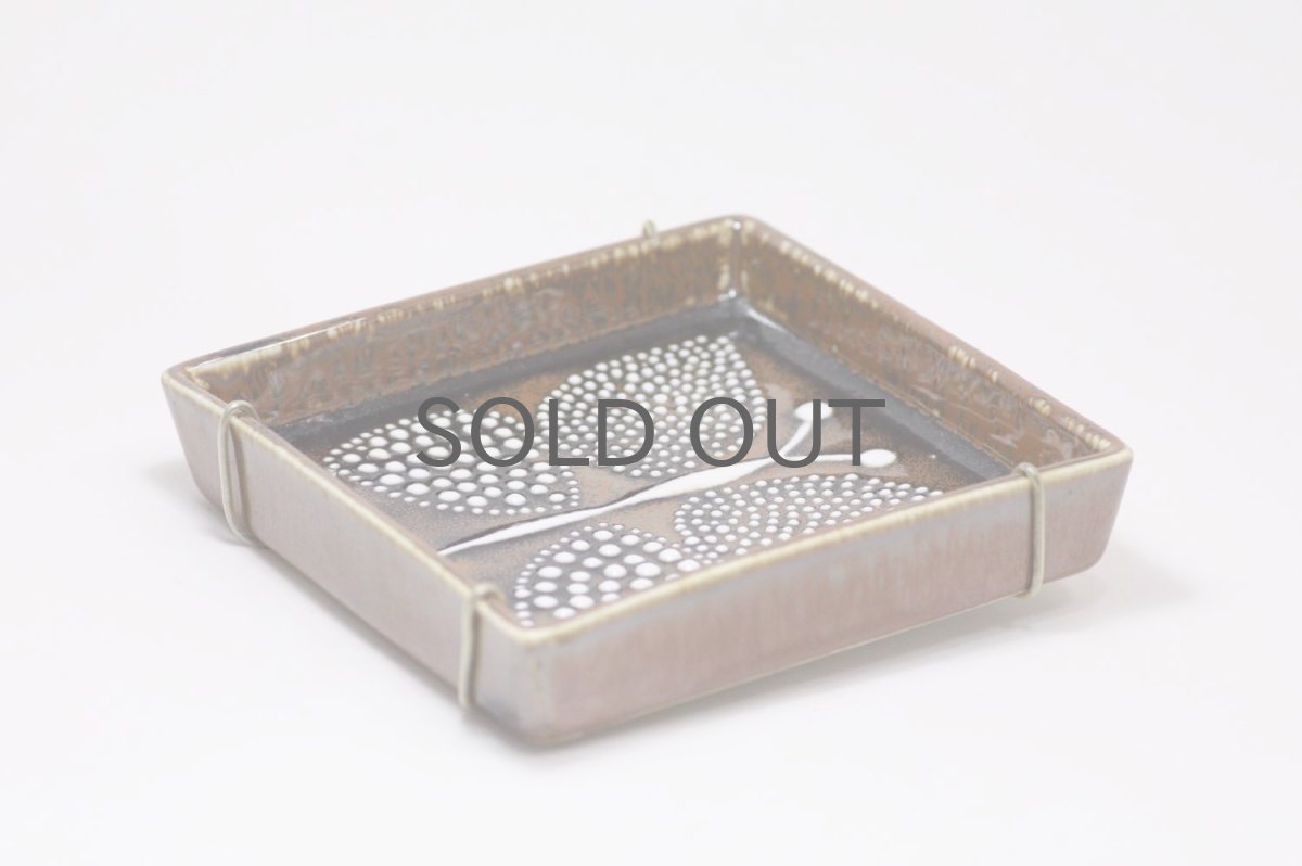 画像3: Rorstrand/ロールストランド/Sylvia Leuchovius/シルヴィア・レイショブス/絵皿壁掛け/蝶/Lサイズ (3)