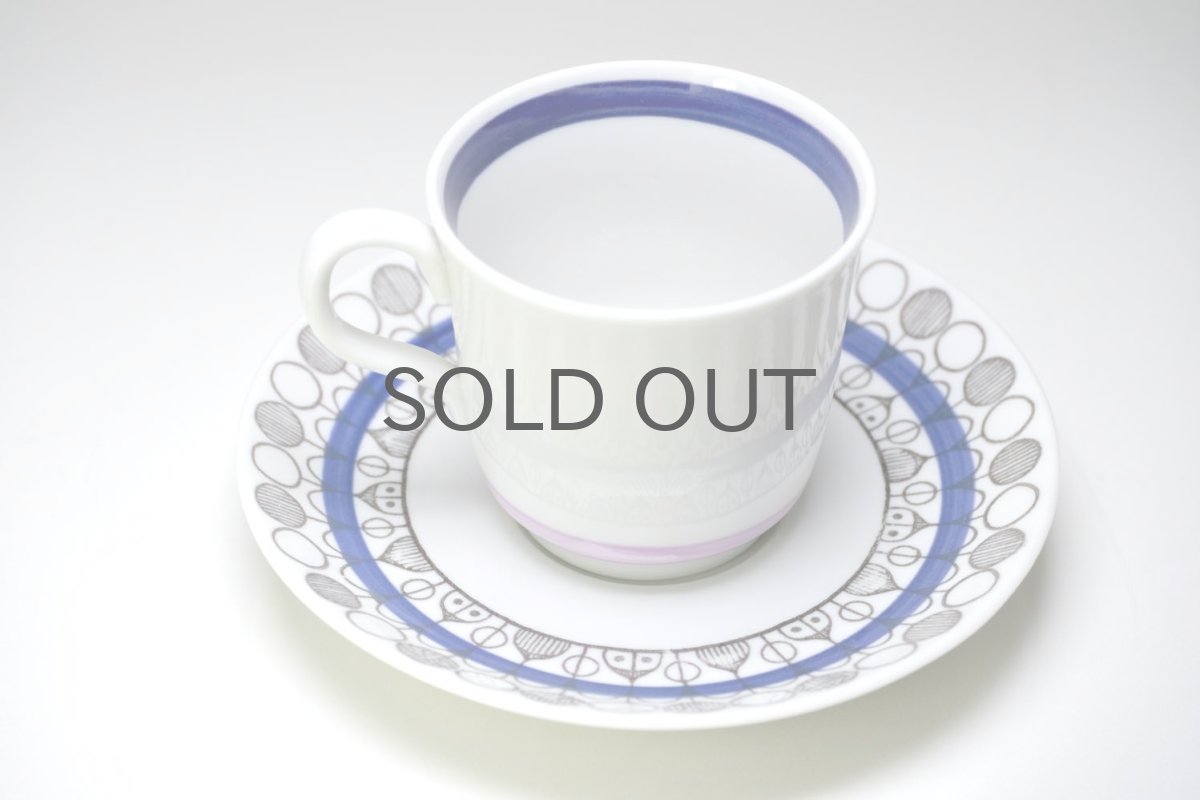 画像3: 北欧ビンテージ/Rorstrand/ロールストランド/Jenny/ジェニー/コーヒーカップ&ソーサー/No.1 (3)