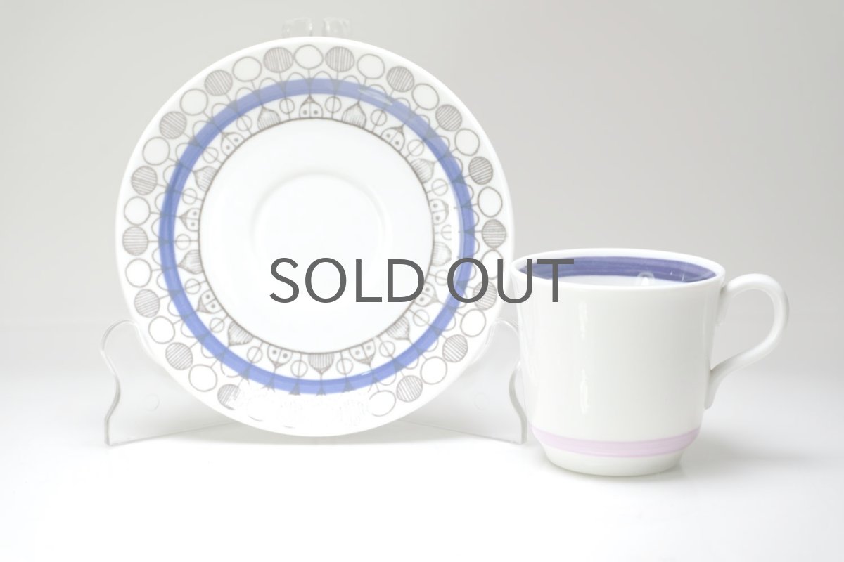 画像6: 北欧ビンテージ/Rorstrand/ロールストランド/Jenny/ジェニー/コーヒーカップ&ソーサー/No.1 (6)