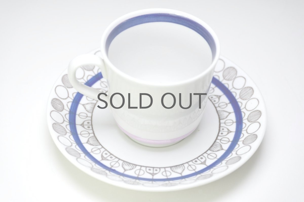 画像2: 北欧ビンテージ/Rorstrand/ロールストランド/Jenny/ジェニー/コーヒーカップ&ソーサー/No.2 (2)