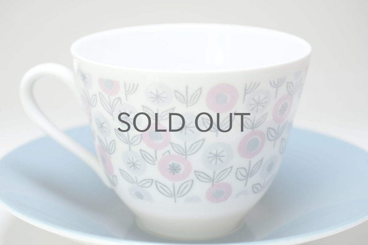 画像2: 北欧ビンテージ/Rorstrand/ロールストランド/Paloma/パロマ/コーヒーカップ&ソーサー/No.1 (2)