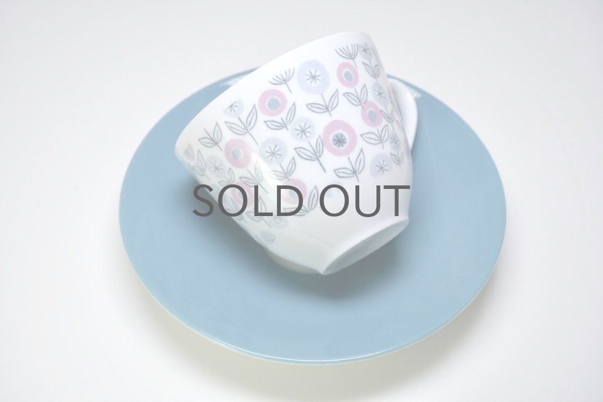 画像3: 北欧ビンテージ/Rorstrand/ロールストランド/Paloma/パロマ/コーヒーカップ&ソーサー/No.1 (3)