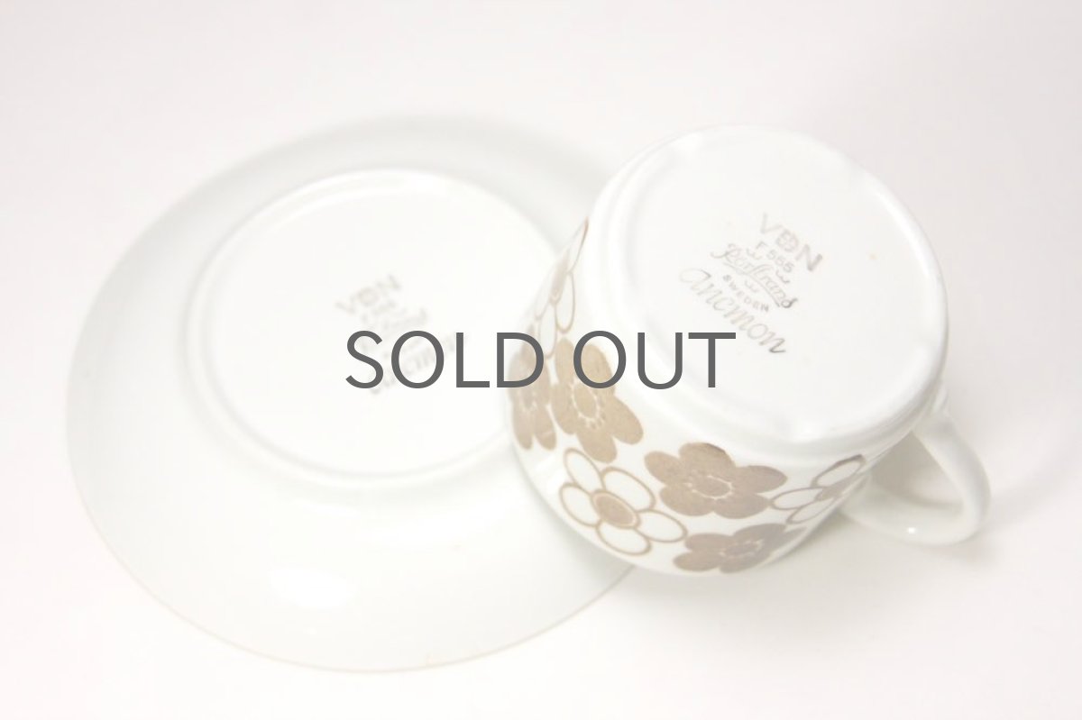 画像3: Rorstrand/ロールストランド/ANEMON/アネモン/コーヒーカップ＆ソーサーNo.2 (3)