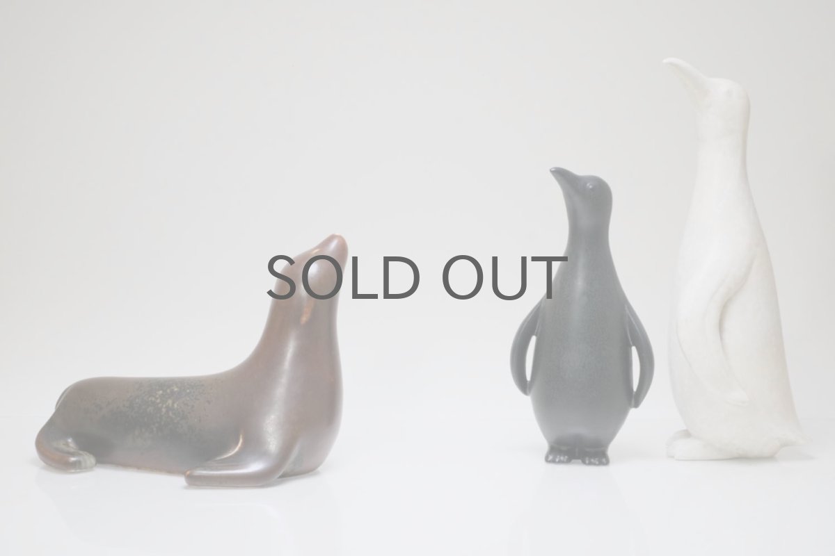 画像10: RORSTRAND/ロールストランド/Gunnar Nylund/グンナーニールンド/ペンギン/Lサイズ/アイボリー (10)