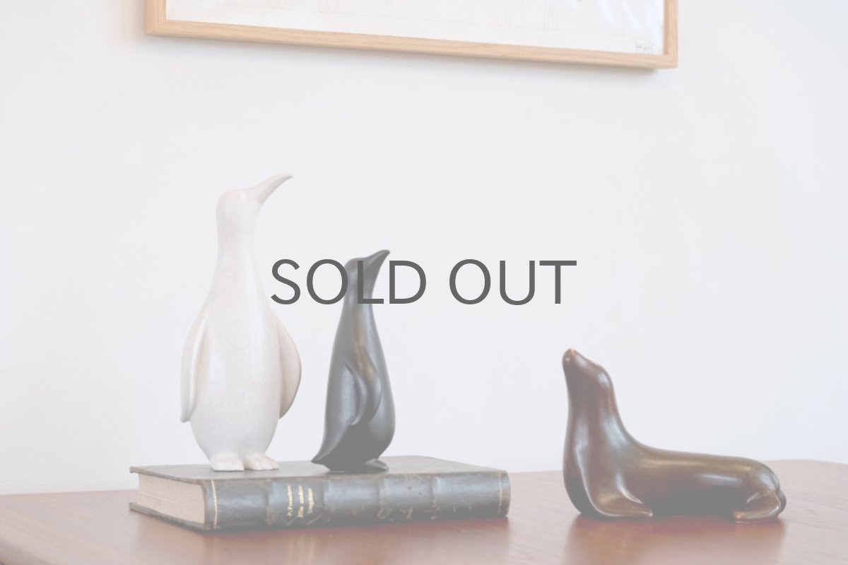 画像9: RORSTRAND/ロールストランド/Gunnar Nylund/グンナーニールンド/ペンギン/Lサイズ/アイボリー (9)