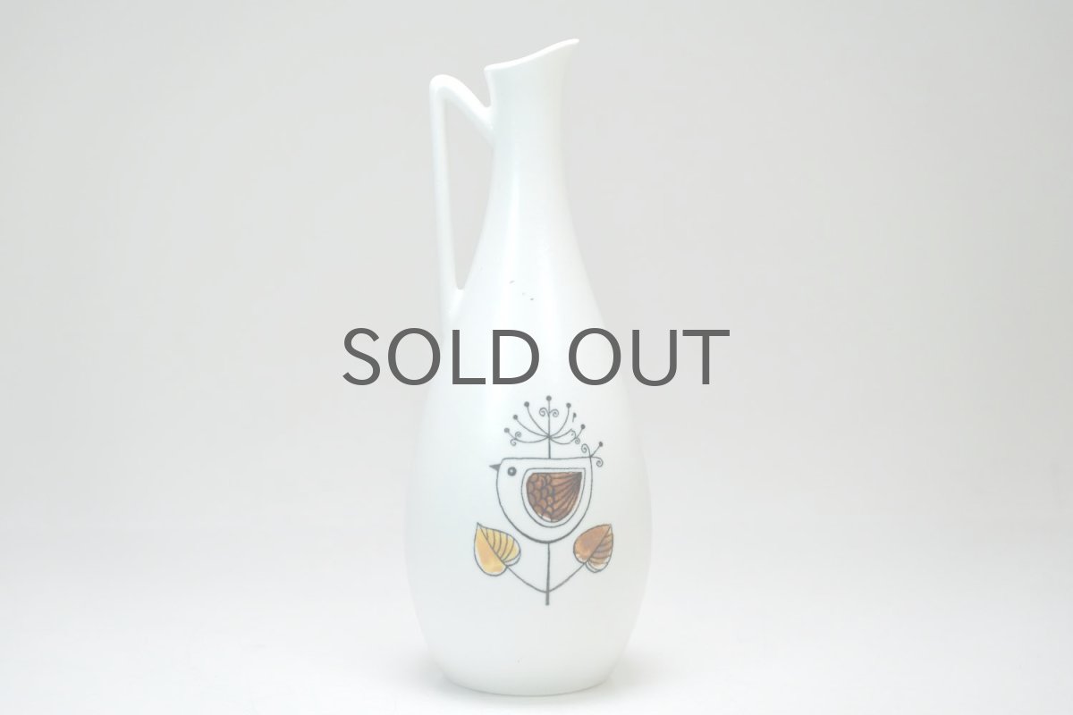 画像2: 北欧ビンテージ雑貨/RORSTRAND/ロールストランド /Flykt/小鳥/花瓶 (2)