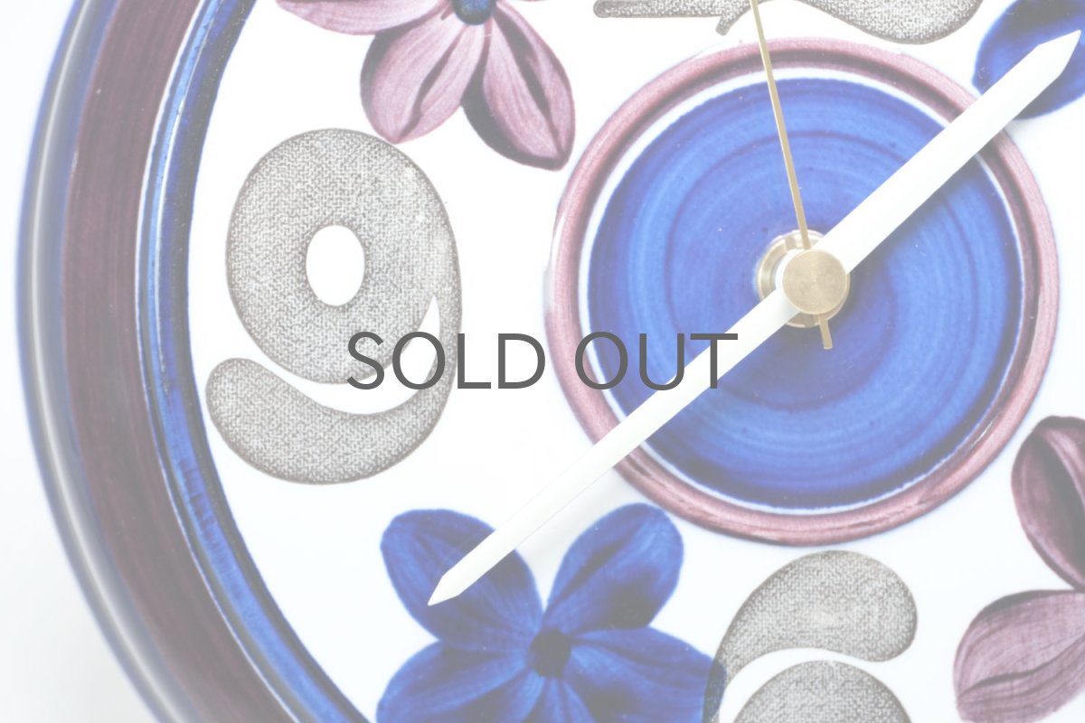 画像3: Rorstrand/ロールストランド/壁掛け時計/花＆数字 (3)