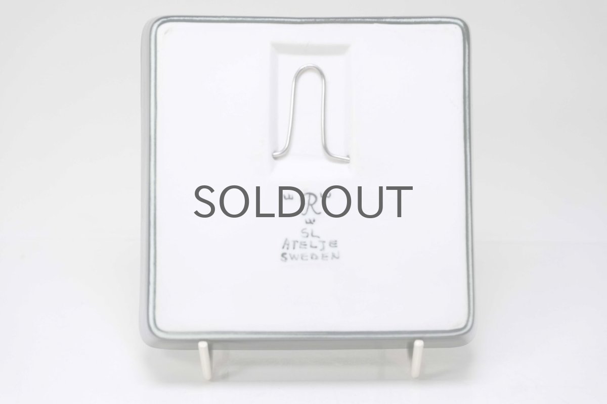 画像5: Rorstrand/ロールストランド/Sylvia Leuchovius/シルヴィア・レイショブス/陶板/壁掛け/花 (5)