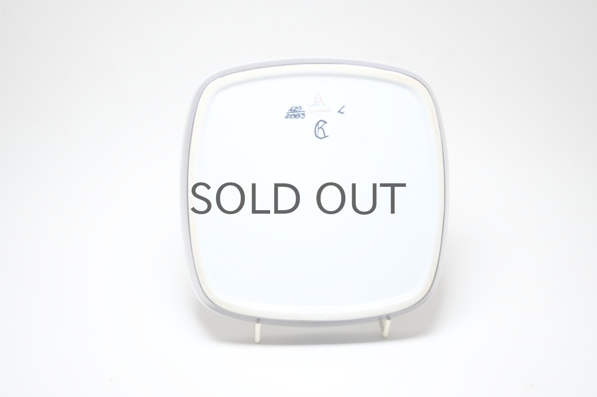 画像4: 北欧ビンテージ/ロイヤルコペンハーゲン/Royal Copenhagen/Tenera/テネラ/スクエアープレート/Mサイズ (4)