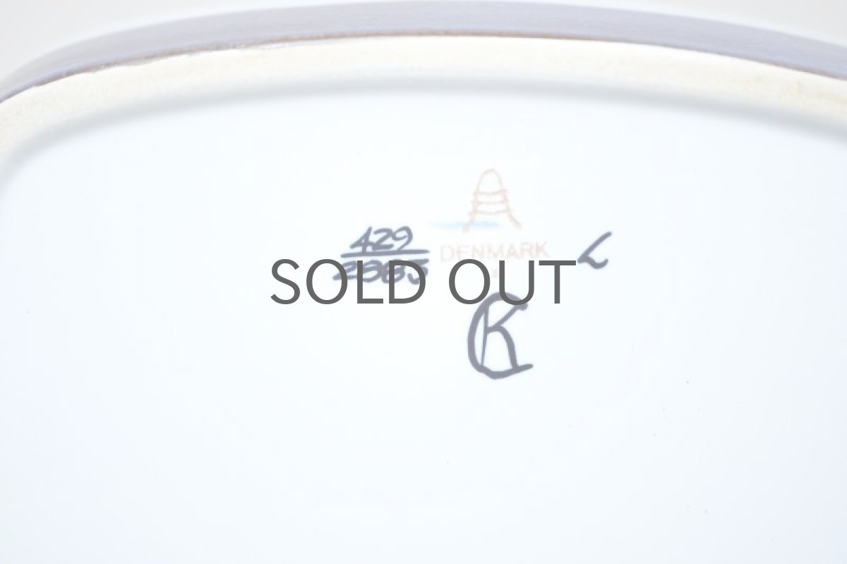 画像5: 北欧ビンテージ/ロイヤルコペンハーゲン/Royal Copenhagen/Tenera/テネラ/スクエアープレート/Mサイズ (5)