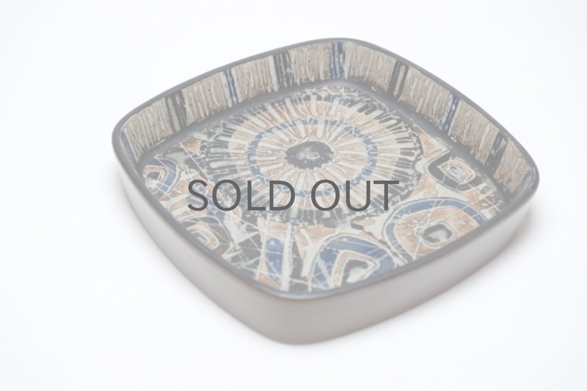 画像3:  ロイヤルコペンハーゲン/Royal Copenhagen /Baca/バッカ/ニルス・トーソン/スクエアープレート/Mサイズ (3)