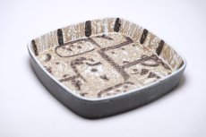画像3: 北欧ビンテージ/ロイヤルコペンハーゲン/Royal Copenhagen/Baca/バッカ/ニルス　トーソン/スクエアープレート/Lサイズ (3)