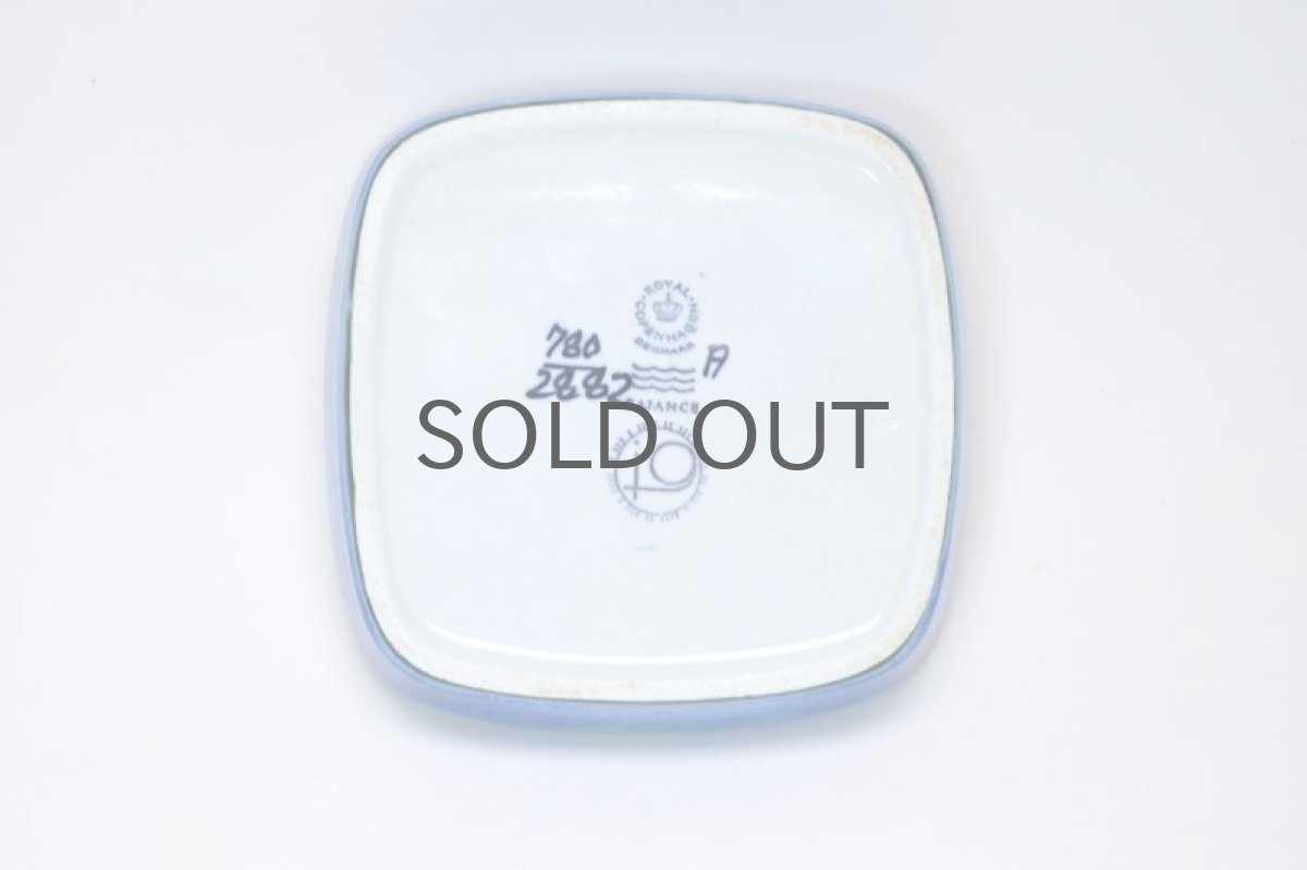 画像4: ロイヤルコペンハーゲン/Royal Copenhagen/Baca/バッカ/Johanne Gerber/スクエアープレート/Sサイズ (4)