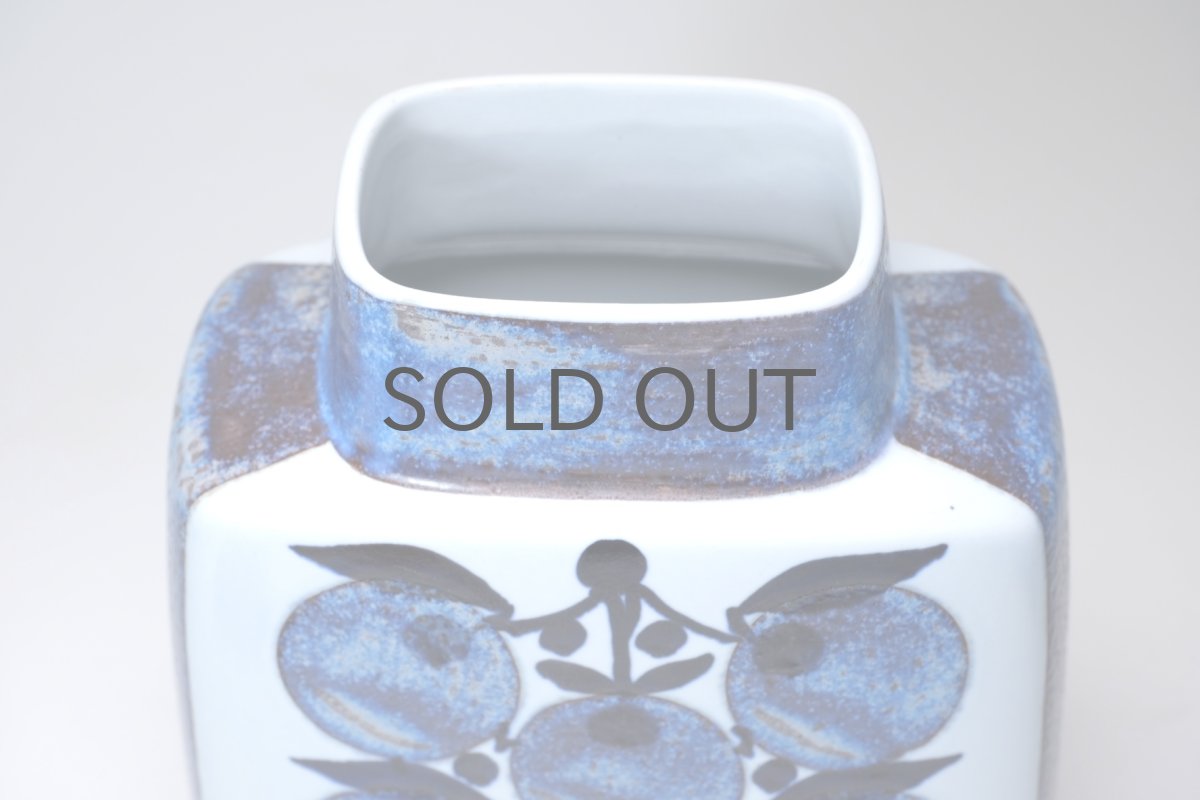 画像3:  ロイヤルコペンハーゲン/Royal Copenhagen /Tenera /テネラ/ブルーベリー/フラワーベース /Lサイズ (3)