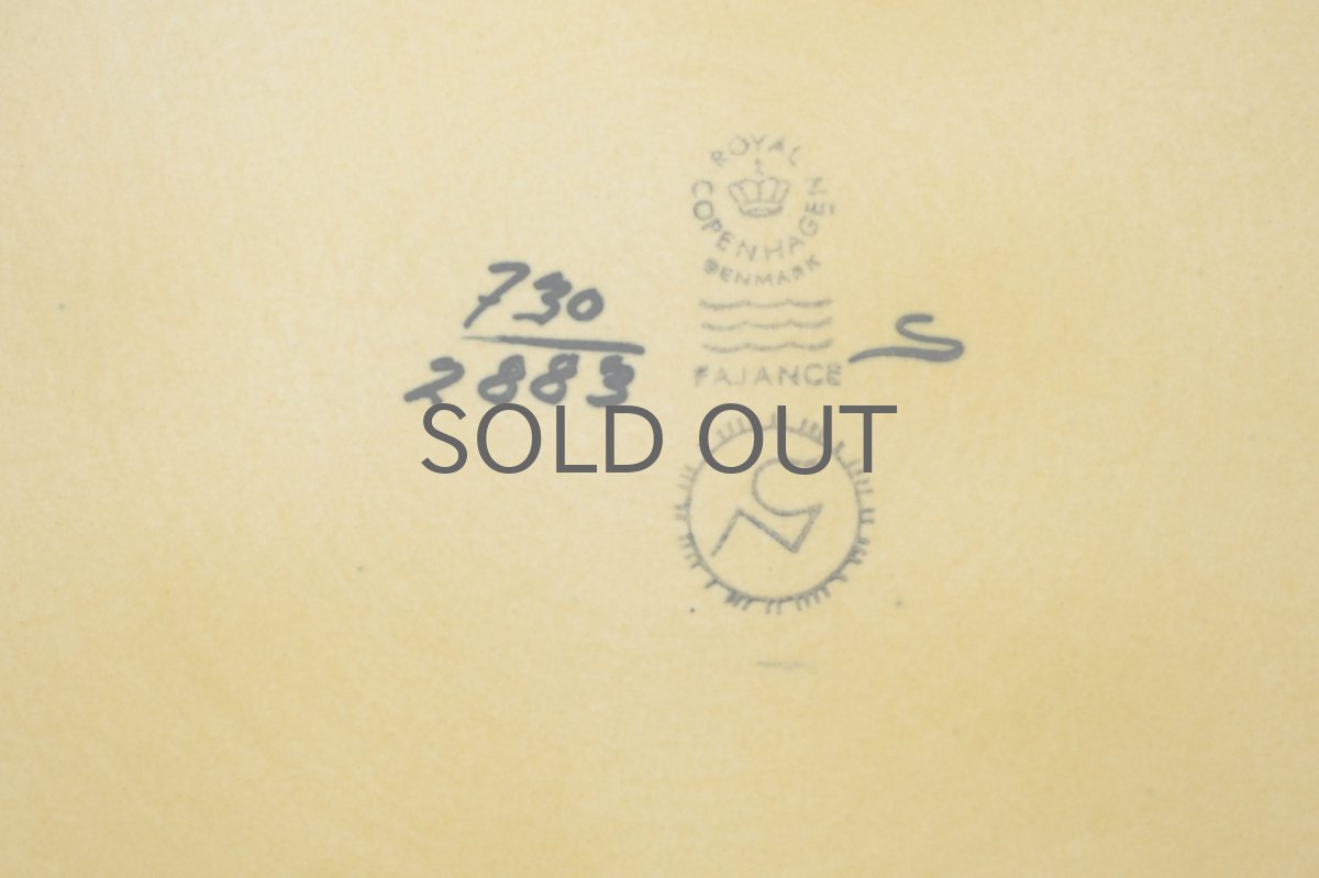 画像7:  ロイヤルコペンハーゲン/Royal Copenhagen /Baca/バッカ/ニルス・トーソン/スクエアープレート/Mサイズ (7)