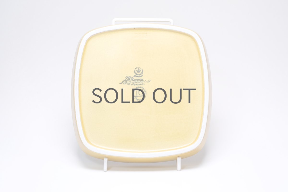 画像5:  ロイヤルコペンハーゲン/Royal Copenhagen /Baca/バッカ/Johanne Gerber/スクエアープレート/Mサイズ (5)