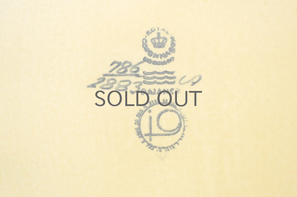 画像6:  ロイヤルコペンハーゲン/Royal Copenhagen /Baca/バッカ/Johanne Gerber/スクエアープレート/Mサイズ (6)