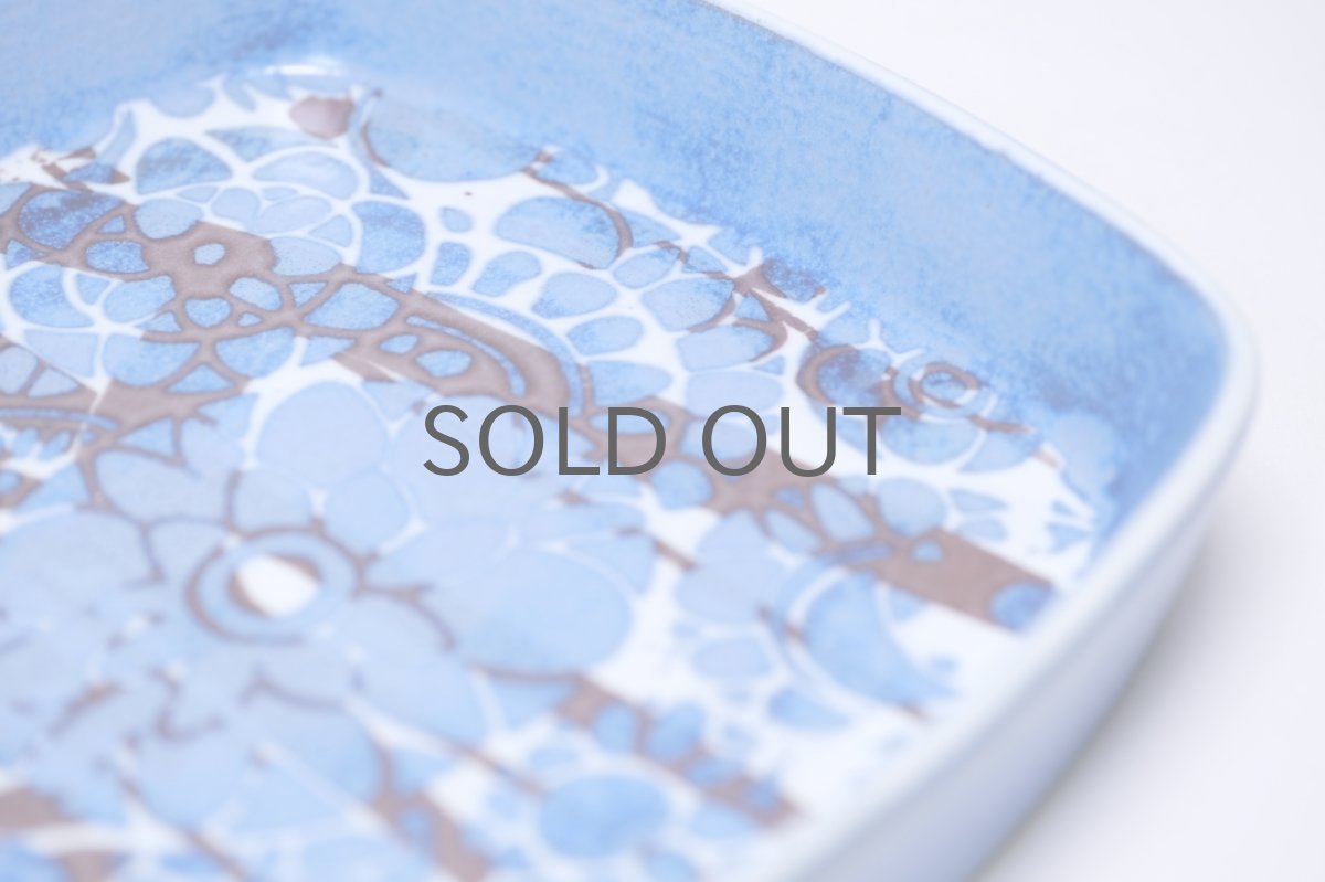 画像4: ロイヤルコペンハーゲン/Royal Copenhagen/Baca/バッカ/Johanne Gerber/スクエアープレート/Mサイズ (4)