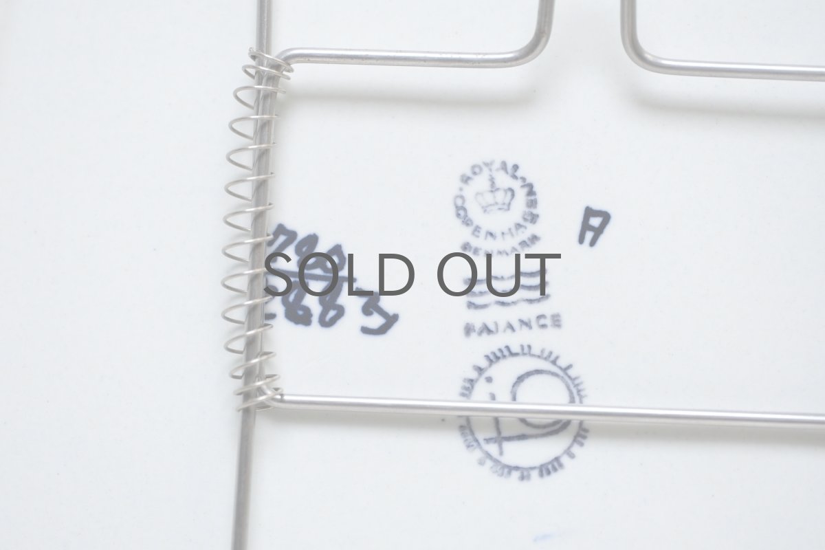 画像6: ロイヤルコペンハーゲン/Royal Copenhagen/Baca/バッカ/Johanne Gerber/スクエアープレート/Mサイズ/ハンガー付き (6)