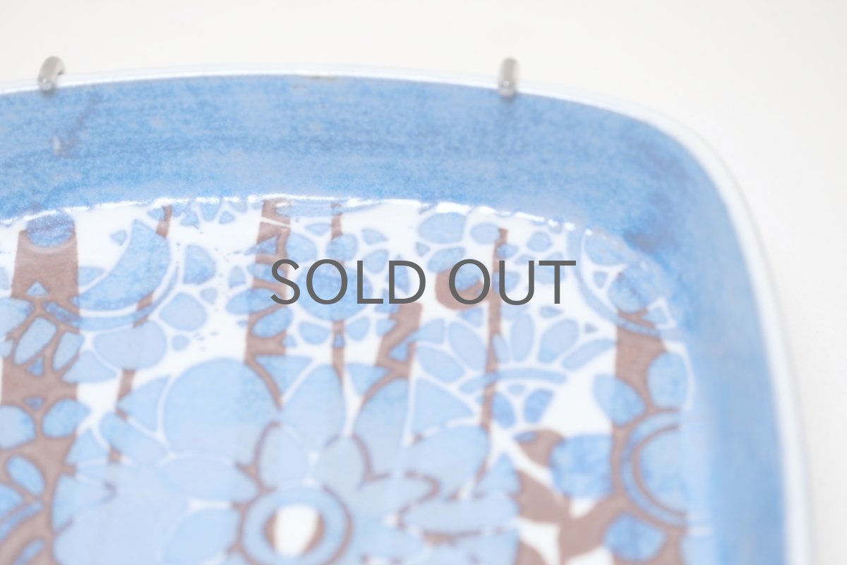 画像3: ロイヤルコペンハーゲン/Royal Copenhagen/Baca/バッカ/Johanne Gerber/スクエアープレート/Mサイズ/ハンガー付き (3)