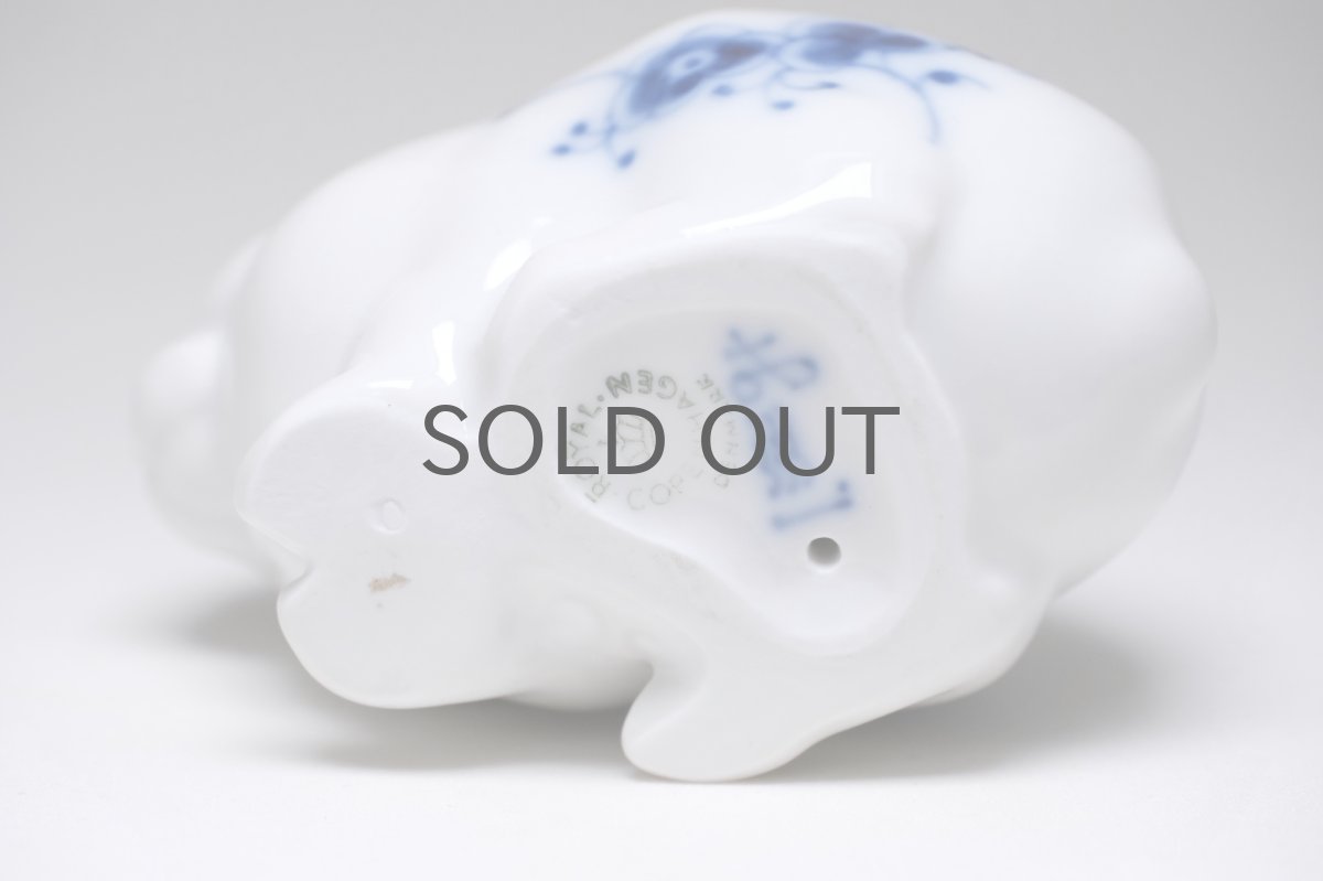 画像9: ロイヤルコペンハーゲン/Royal Copenhagen / Blue Fluted / フィギュリン/子ウサギ (9)