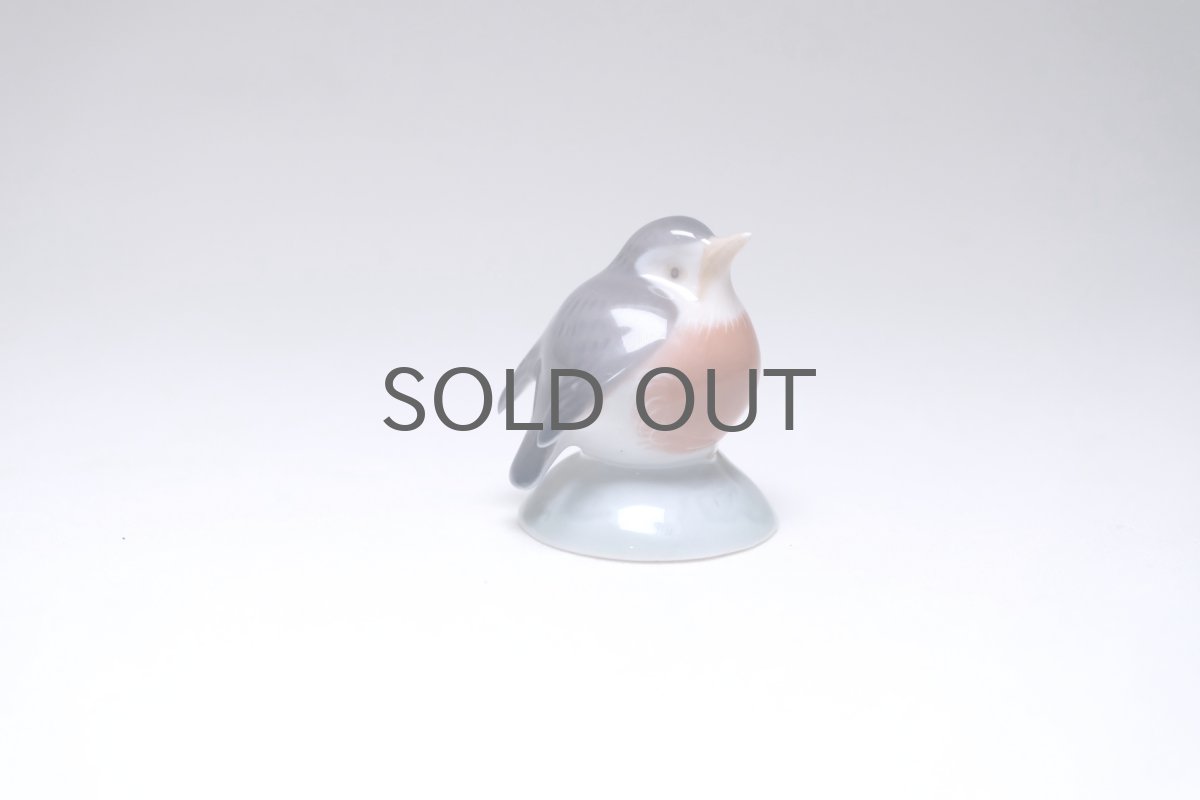 画像3: ロイヤルコペンハーゲン/Royal Copenhagen / フィギュリン / 小鳥 /コマドリ (3)