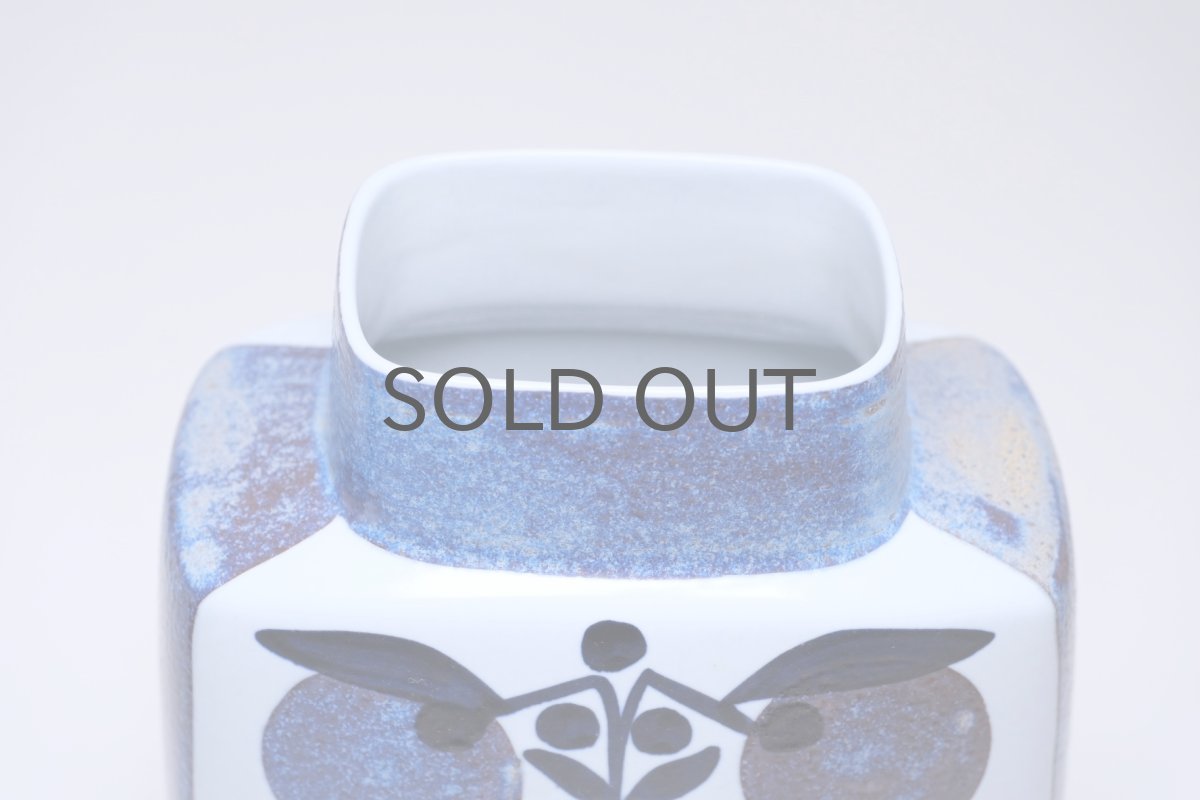 画像3:  ロイヤルコペンハーゲン/Royal Copenhagen /Tenera /テネラ/ブルーベリー/フラワーベース /Lサイズ (3)