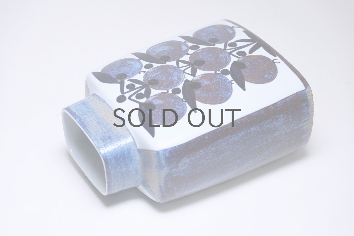 画像8:  ロイヤルコペンハーゲン/Royal Copenhagen /Tenera /テネラ/ブルーベリー/フラワーベース /Lサイズ (8)