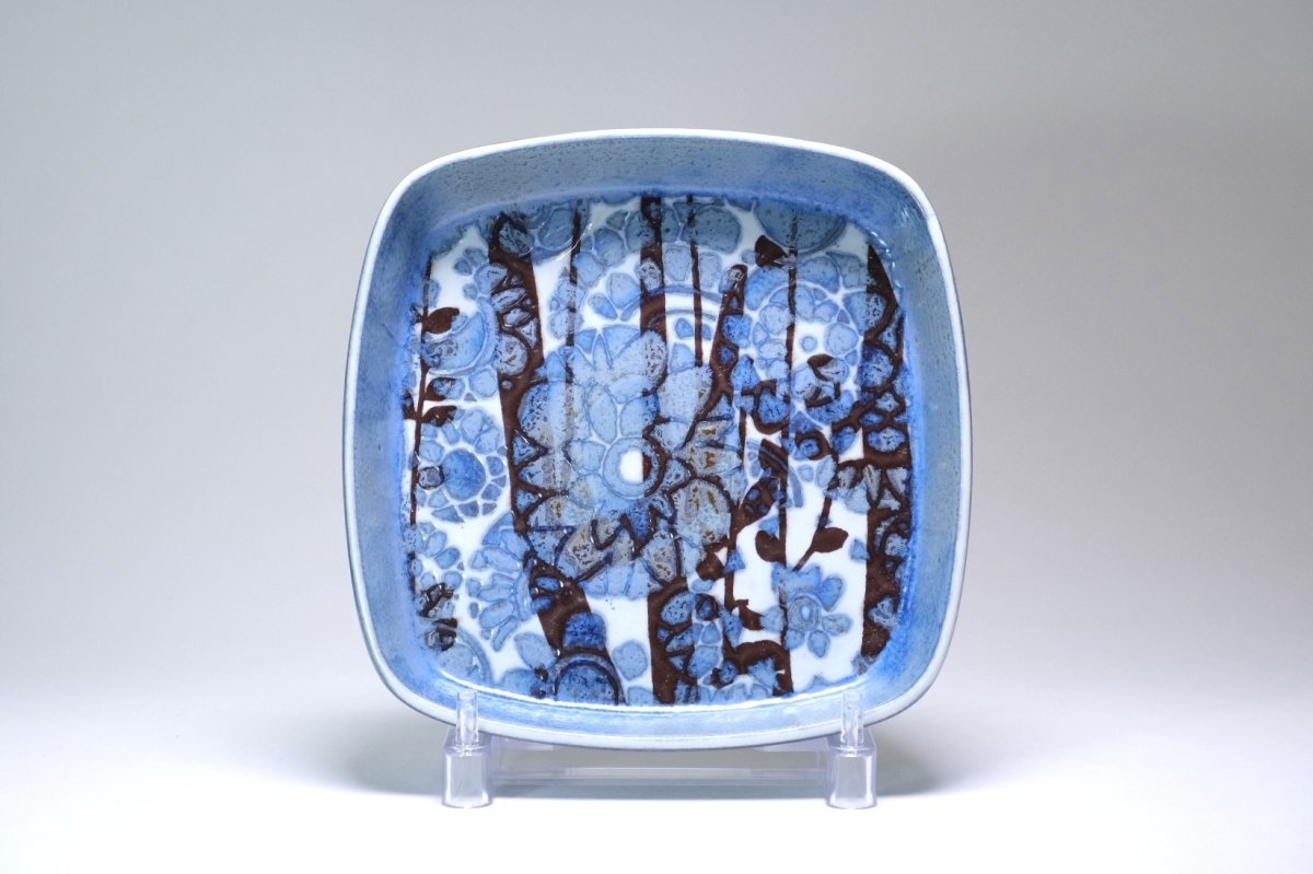 画像1: ロイヤルコペンハーゲン/Royal Copenhagen/Baca/バッカ/Johanne Gerber/スクエアープレート/Mサイズ (1)