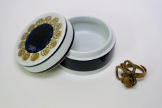 画像3: 北欧ビンテージ/ロイヤルコペンハーゲン/Royal Copenhagen/Tenera/テネラ/蓋つき器/Sサイズ (3)