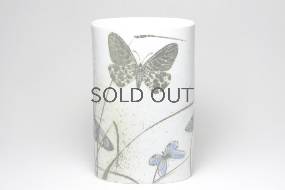 画像3:  ロイヤルコペンハーゲン/Royal Copenhagen /ニルス　トーソン/Diana/超レア/蝶花瓶 (3)