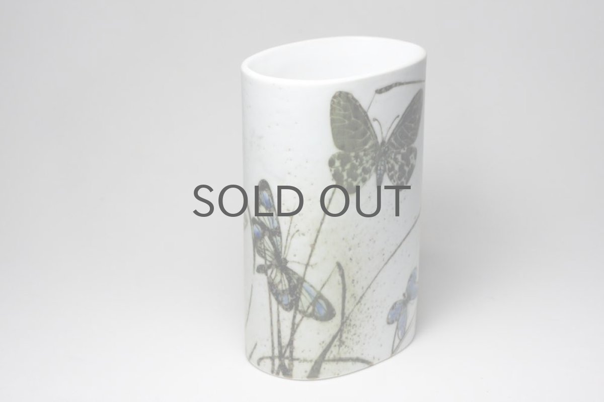 画像4:  ロイヤルコペンハーゲン/Royal Copenhagen /ニルス　トーソン/Diana/超レア/蝶花瓶 (4)