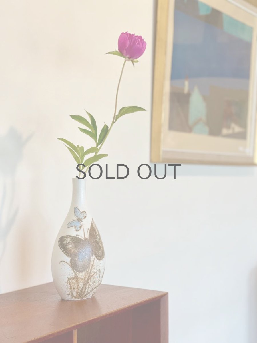 画像9:  ロイヤルコペンハーゲン/Royal Copenhagen /ニルス トーソン/Diana/超レア/蝶花瓶/H24cm (9)