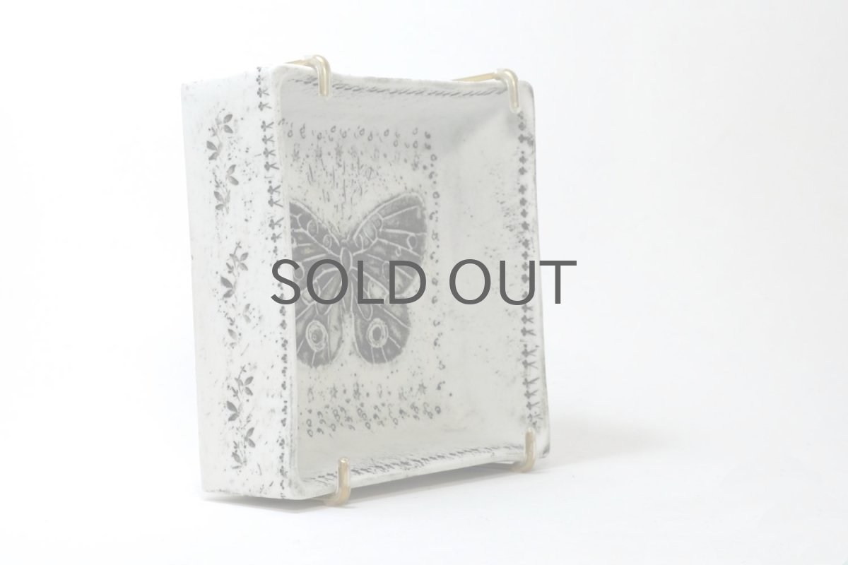 画像3: 北欧ビンテージ/北欧アート/Rut Bryk/ルート・ブリュック/アートオブジェクト/バタフライ/ブラック&ホワイト (3)