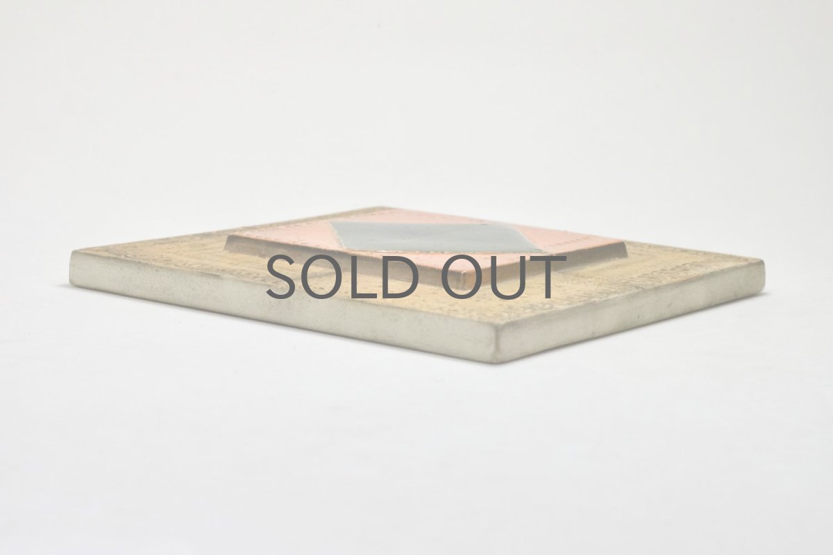 画像6: 北欧ビンテージ/北欧アート/Rut Bryk/ルート・ブリュック/陶板/アートオブジェクト/オレンジ＆グリーン/No.2/委託品 (6)