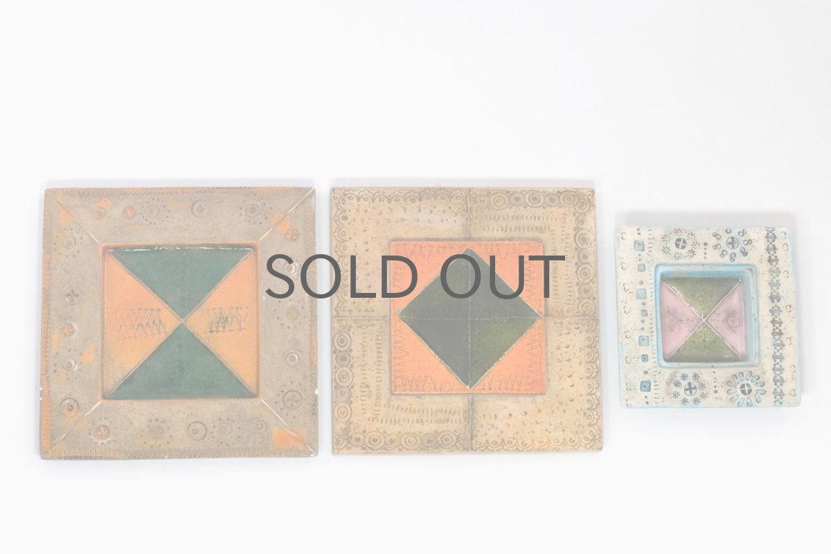 画像11: 北欧ビンテージ/北欧アート/Rut Bryk/ルート・ブリュック/Ashtray/アートオブジェクト/11cm/ホワイト&ブルー系/委託品 (11)