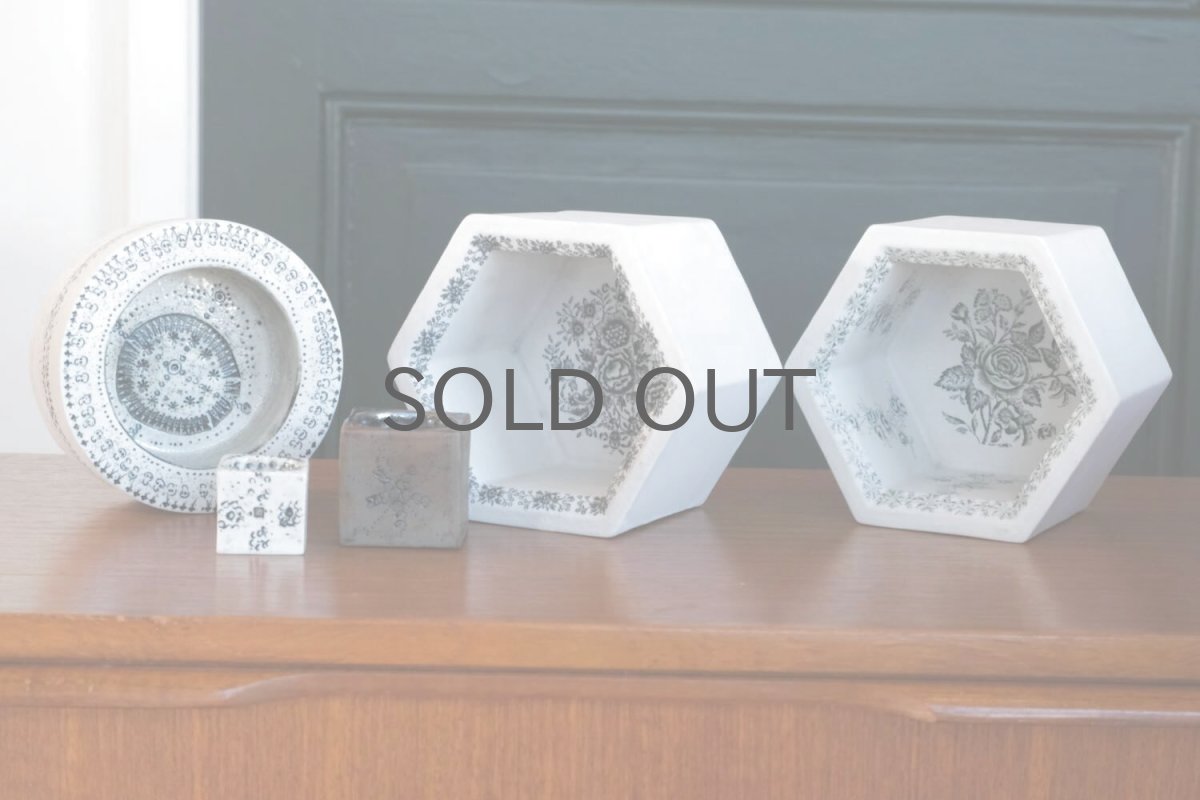 画像8: 北欧ビンテージ/北欧アート/Rut Bryk/ルート・ブリュック/アートオブジェクト/キューブ/ブラウン (8)