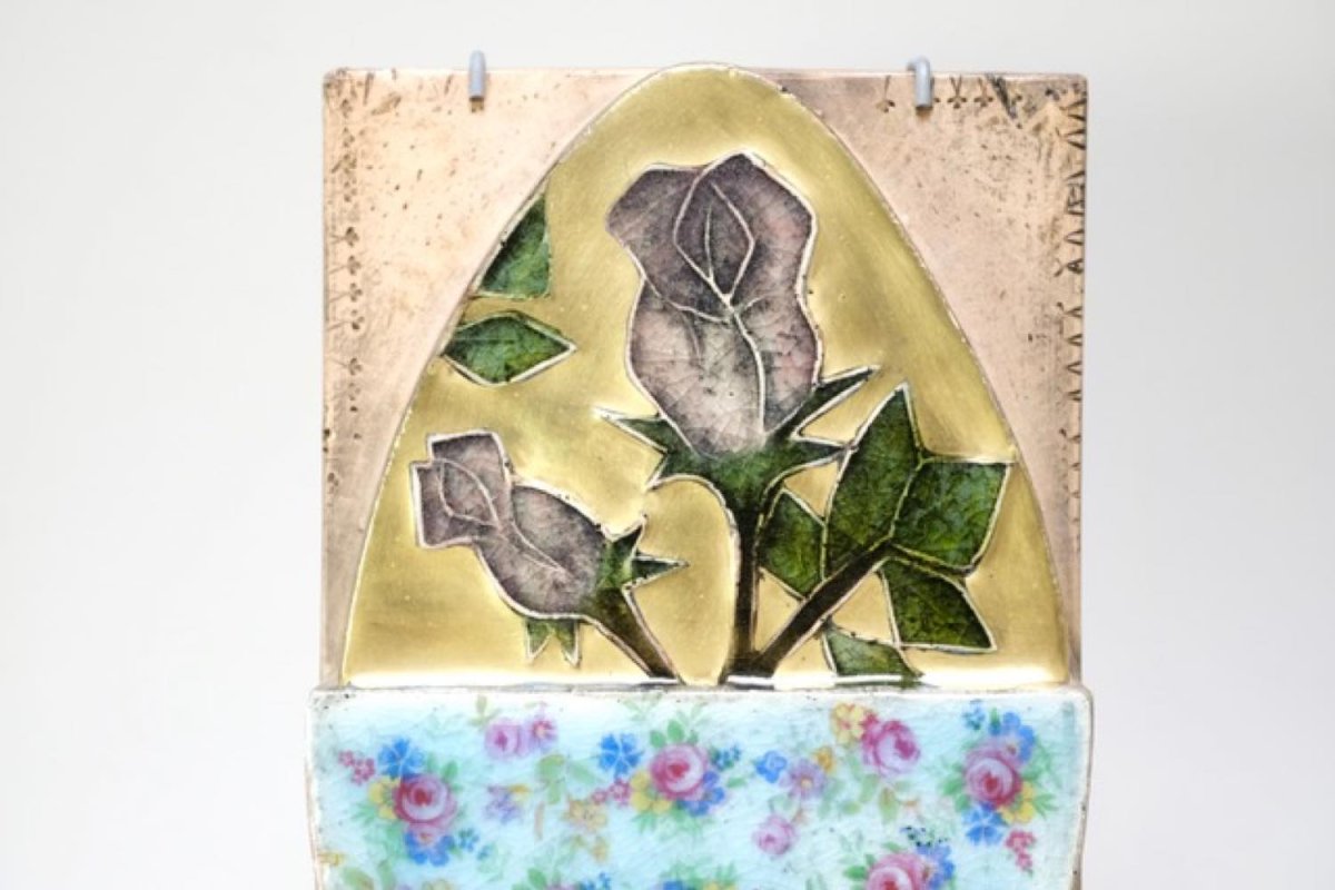 画像2: 北欧ビンテージ/北欧アート/Rut Bryk/ルート・ブリュック/Rose Egg/ローズエッグ (2)