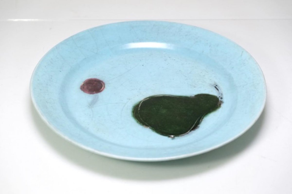 画像2: 北欧ビンテージ/北欧アート/Rut Bryk/ルート・ブリュック/ペア&チェリープレート (2)