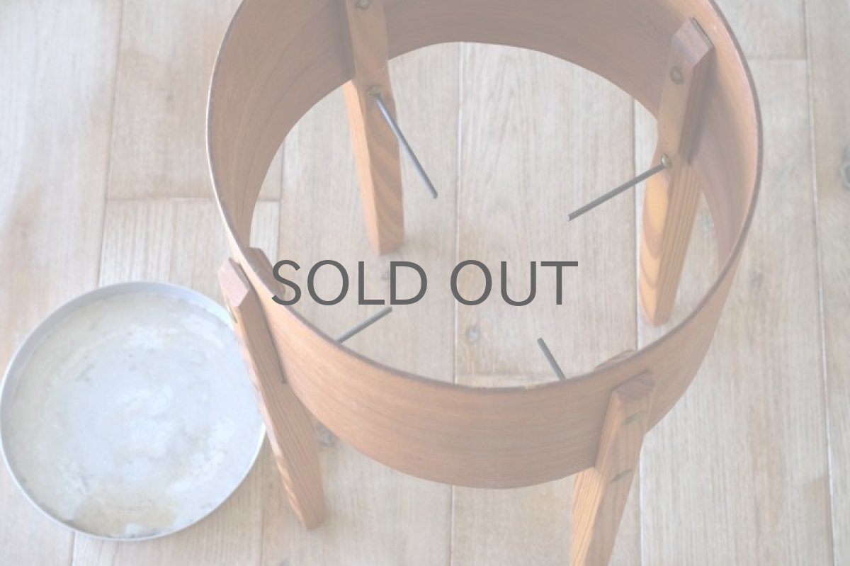 画像7: ビンテージ北欧家具/プランタースタンド/スウェーデン製/チーク✕パイン (7)