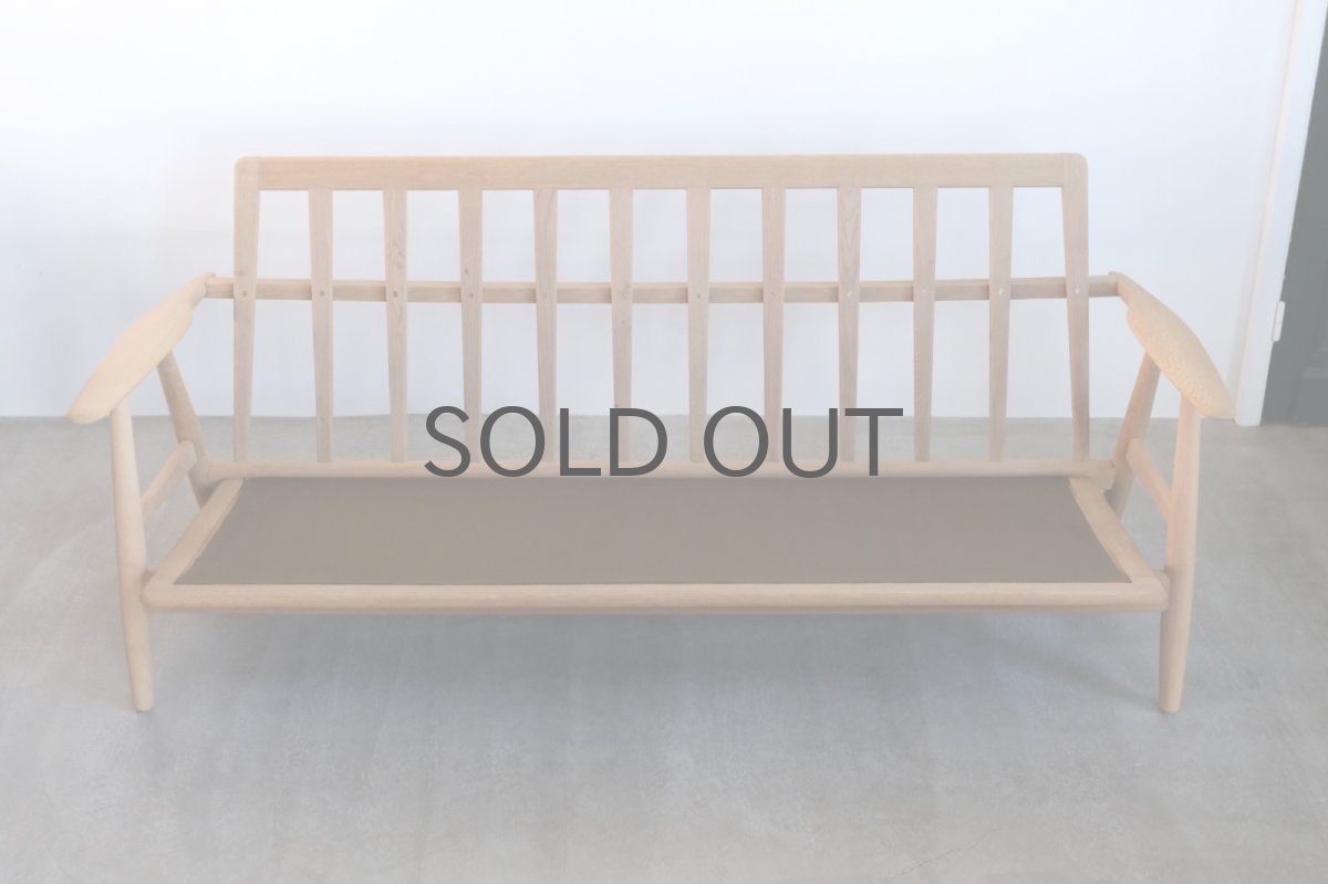 画像16: 北欧ビンテージ家具/ハンス J ウェグナー/GE240/3人掛けソファー/オーク/張替え済 (16)