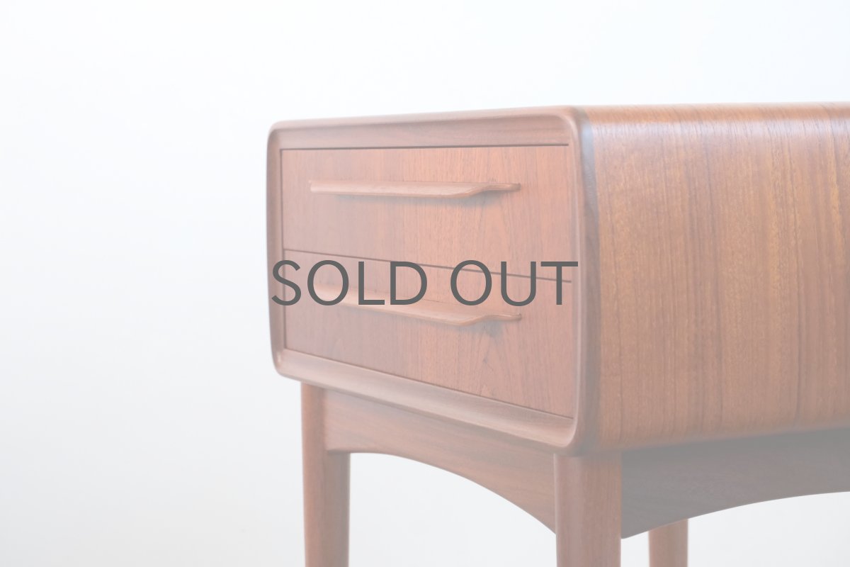 画像4: ビンテージ北欧家具/デンマーク製/Johannes Andersen/ヨハネス・アンダーセン/スモールチェスト/チーク (4)