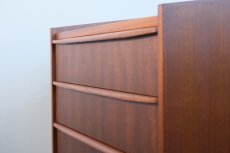 画像4: 北欧ビンテージ家具/デンマーク製/チェスト/チーク/３段  (4)
