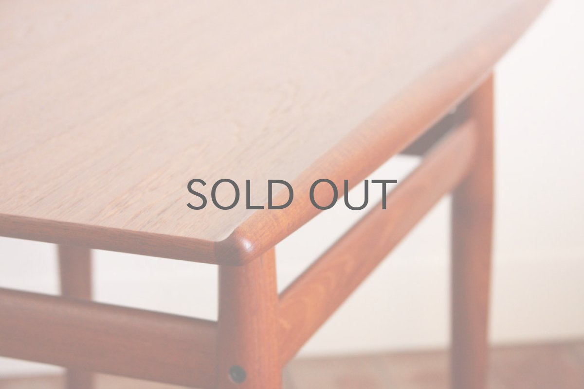 画像3: 北欧家具　Grete Jalk チーク　サイドテーブル  (3)