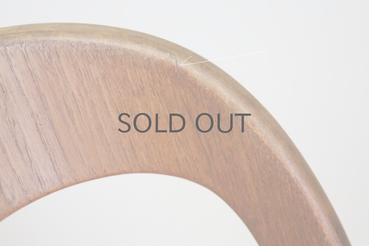 画像4: 北欧ヴィンテージ/デンマーク製  ダイニングチェア チーク×ブルーVamo Sonderborg (4)