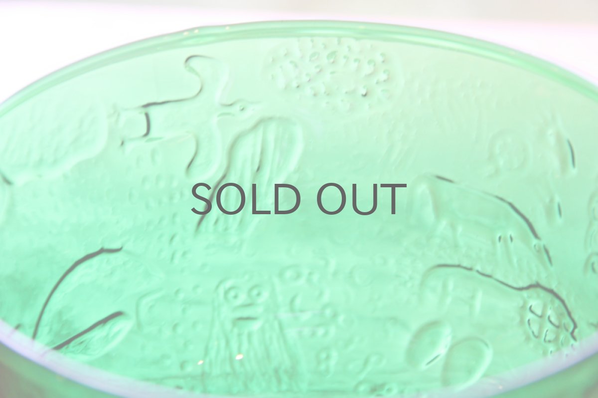 画像2: 北欧ガラス|Oiva Toikka|オイバ・トイッカ ファウナ グリーン カップ (2)