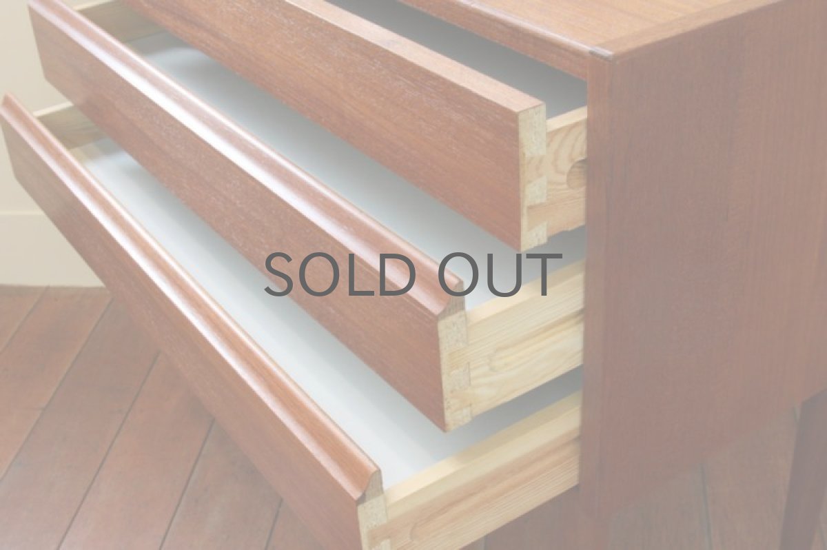 画像3: 北欧ビンテージ家具/デンマーク チェスト No.1 (3)