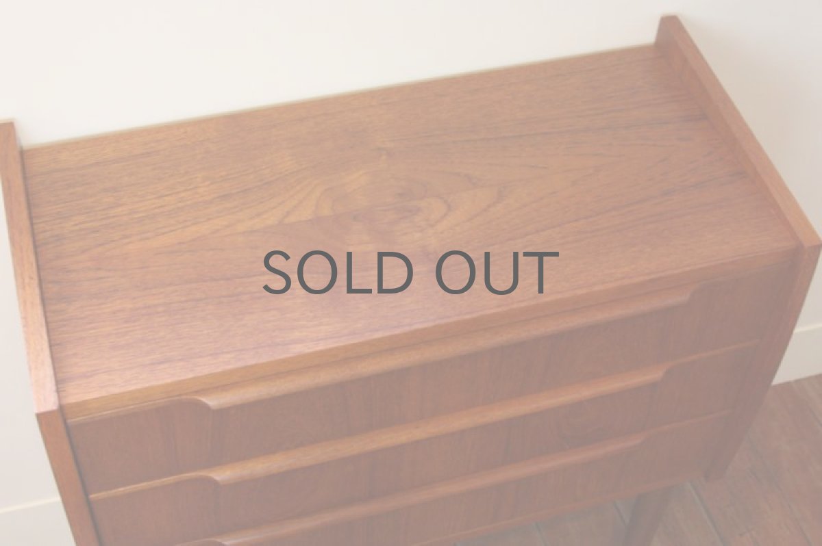 画像3: 北欧ビンテージ家具/デンマーク チェスト No.2 (3)